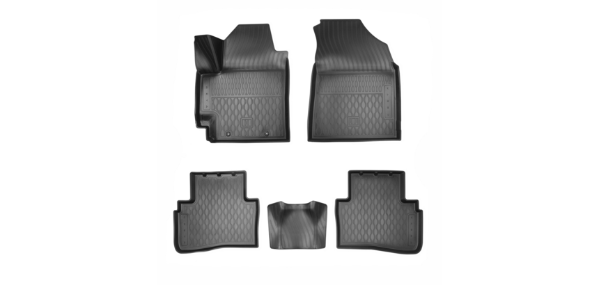 Комплект ковров салона (артикул: R8130BW000)