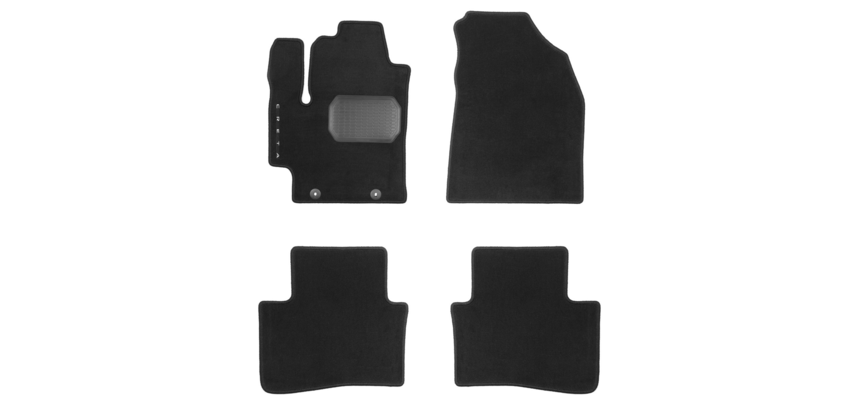 Комплект ковров салона (артикул: R8140BW000)