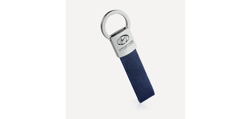 Брелок Hyundai, кожа